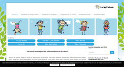 Desktop Screenshot of luckykids.de